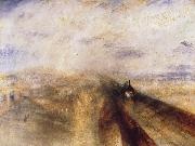 Joseph Mallord William Turner Rain,Steam and Speed The Great Western Railway oil painting picture wholesale